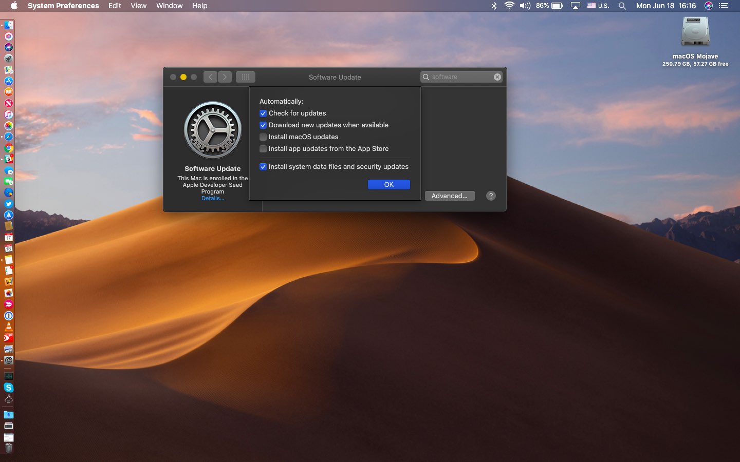 Installing software update on mac and computer keeps restarting windows 10